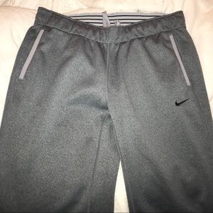 Gray nike sweatpants